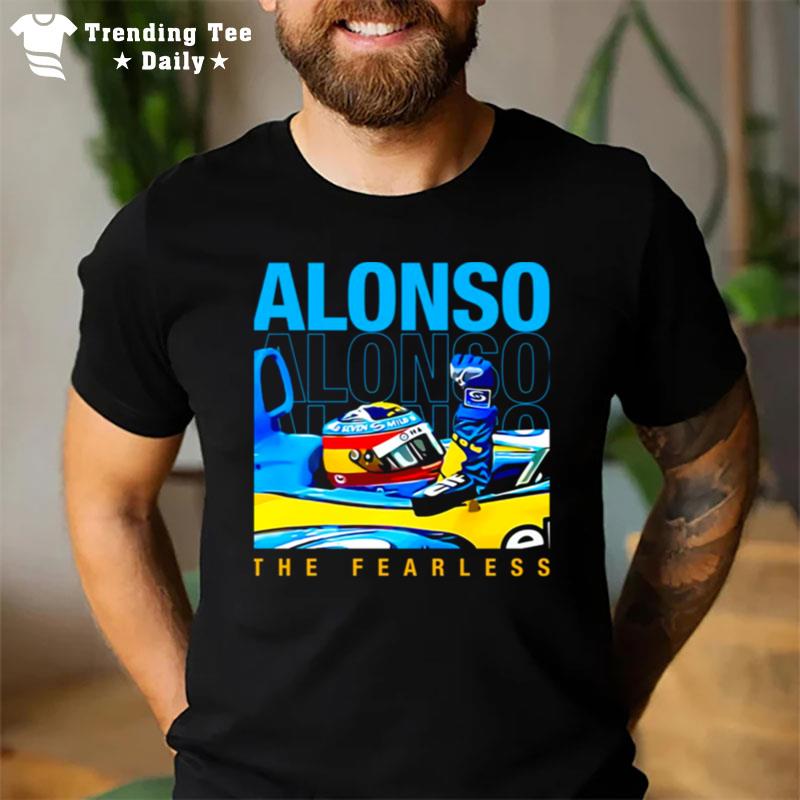 The Fearless Fernando Alonso Helmet F1 Champion 2005 2006 T-Shirt