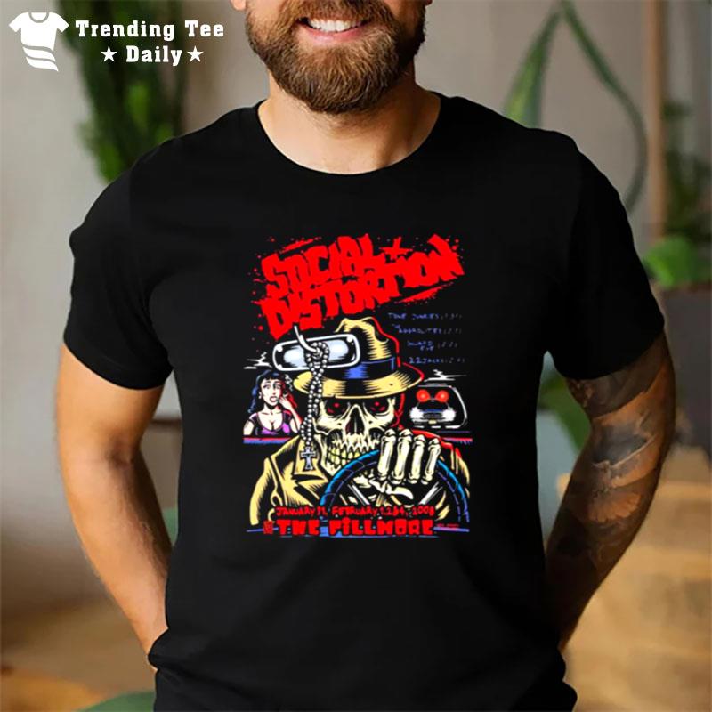 The Fillmore Social Distortion Artwork T-Shirt