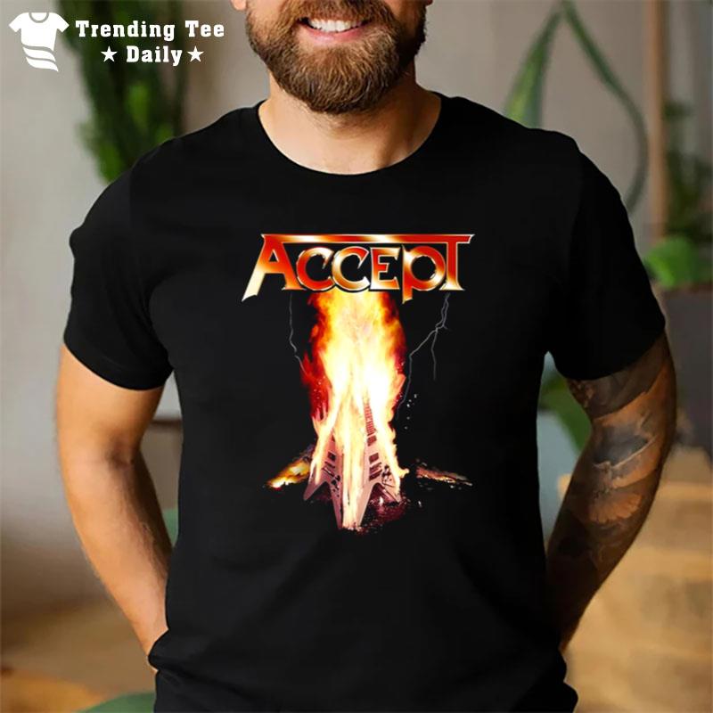 The Fire Design Accept Band T-Shirt