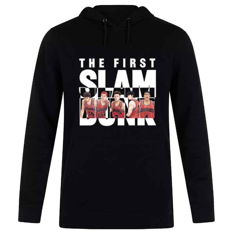 The First Slam Dunk On Dark Hoodie