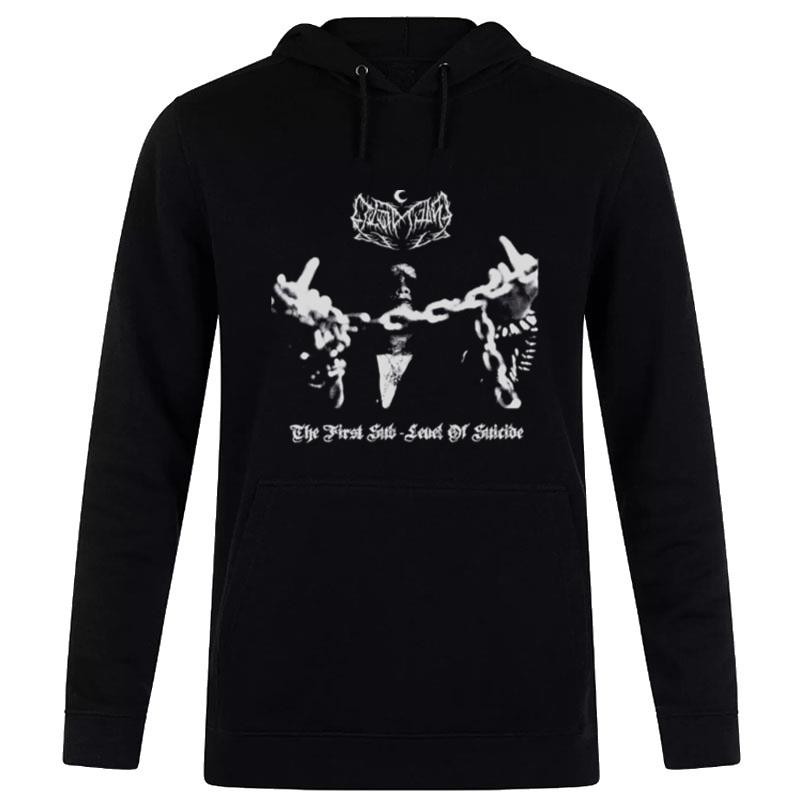 The Fisrt Sublevel Of Suicide Great Metal Solo Project Leviathan Hoodie