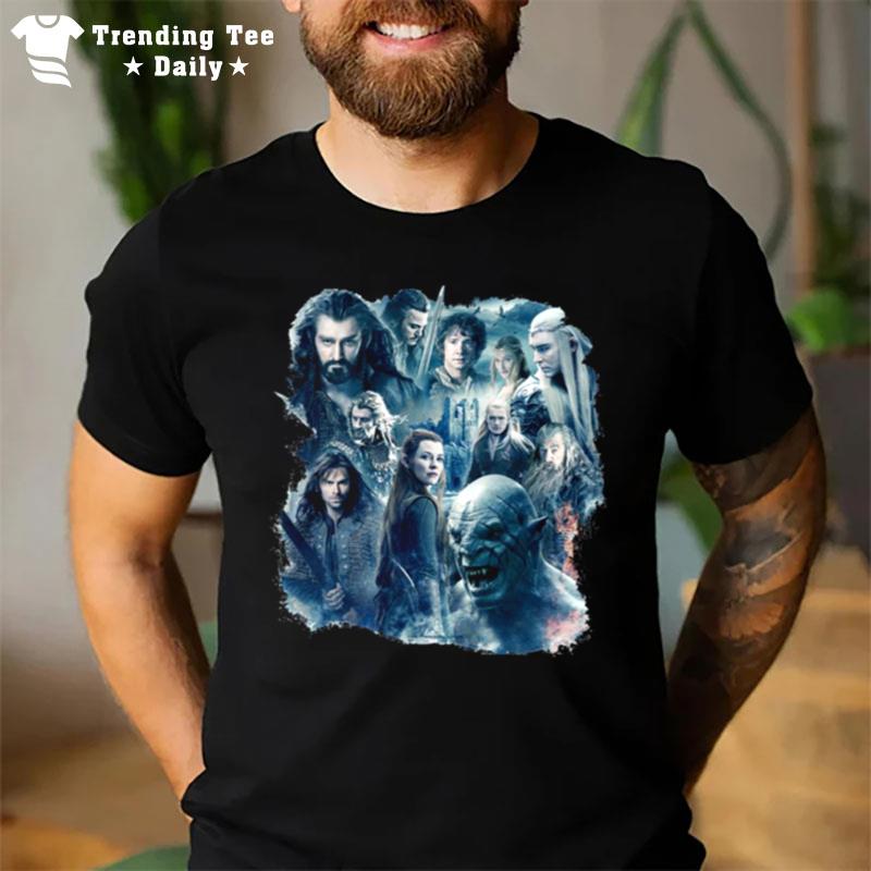 The Five Armies Character Graphic The Hobbi T-Shirt