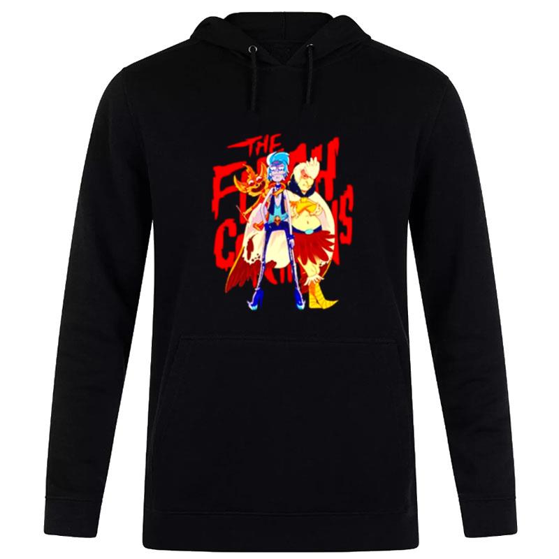 The Flesh Curtains World Tour Rick And Morty Hoodie