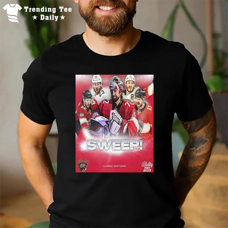 The Florida Panthers Really Pulled Off A Sweep Stanley Cup Finals In The 2023 Nhl T-Shirt