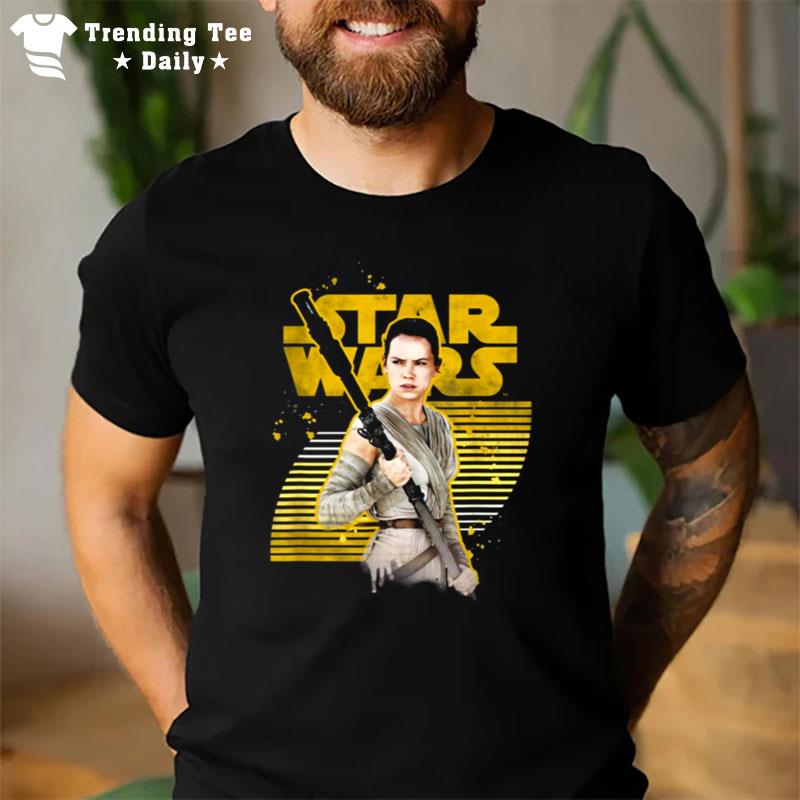 The Force Stands Strong Rey Star Wars T-Shirt