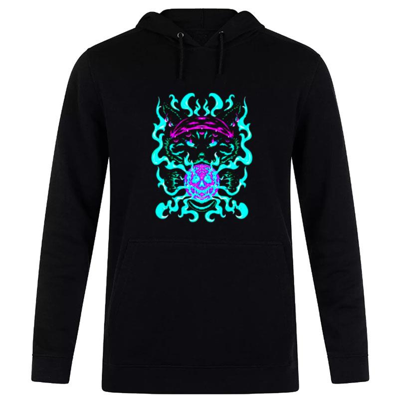 The Fortune Teller Neon Design Hoodie