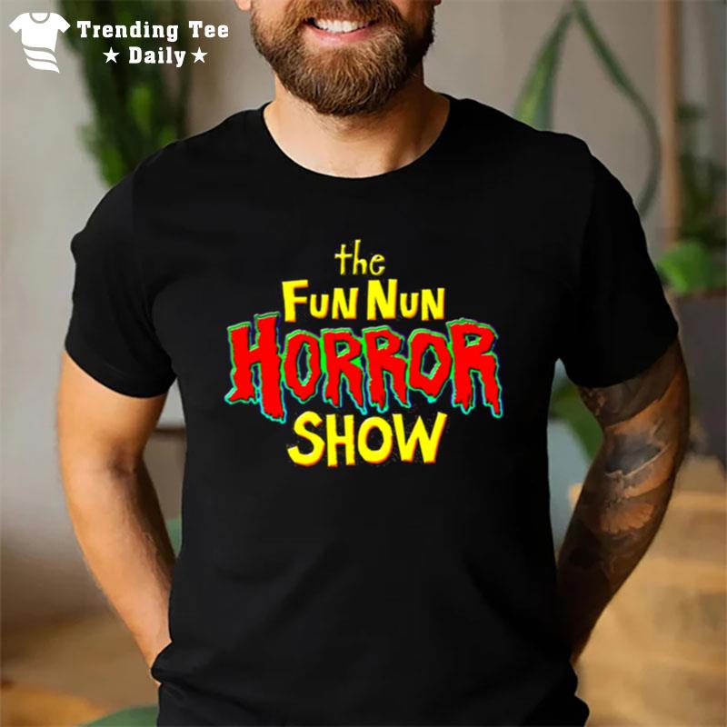 The Fun Nun Horror Show Vintage T-Shirt