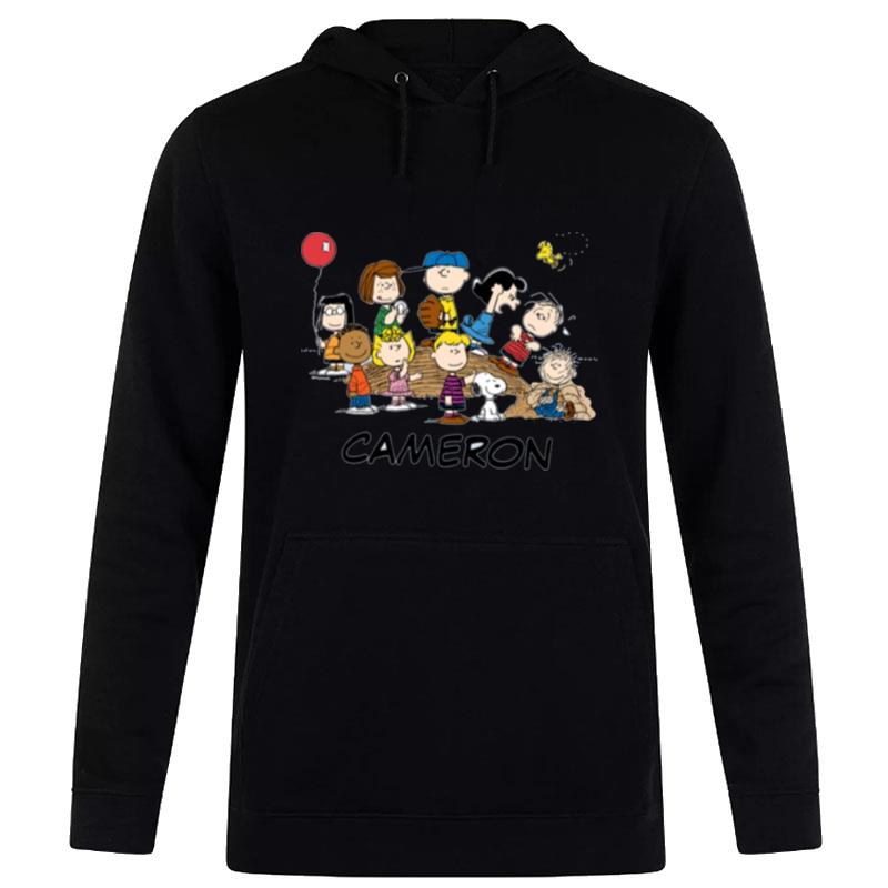 The Gang At The Pitcher's Mound Toddler Peanuts Hoodie