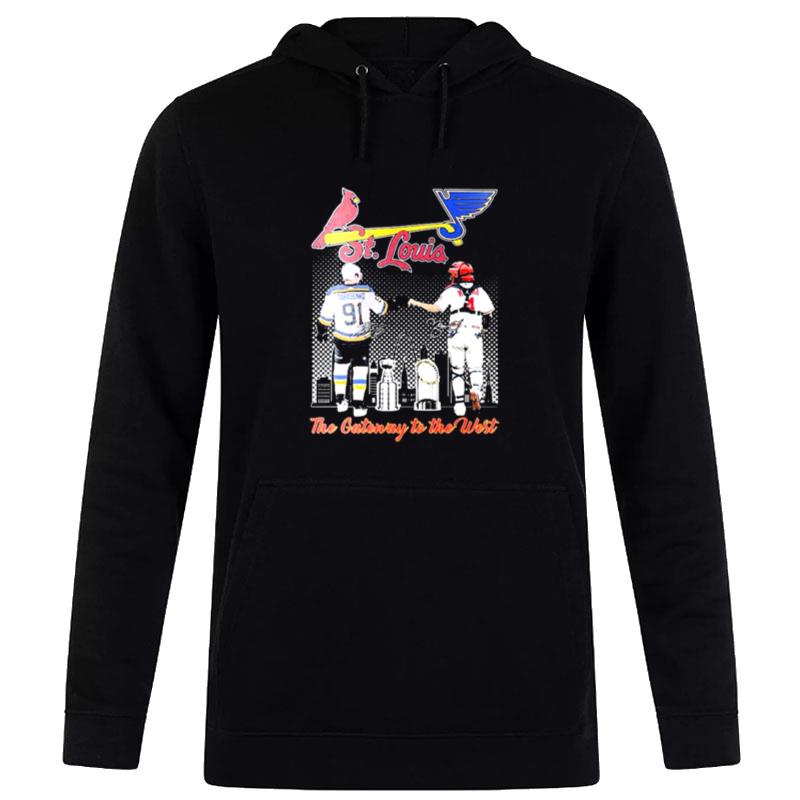 The Gateway To The West Vladimir Tarasenko And Yadier Molina St Louis Sport Team Signatures Hoodie