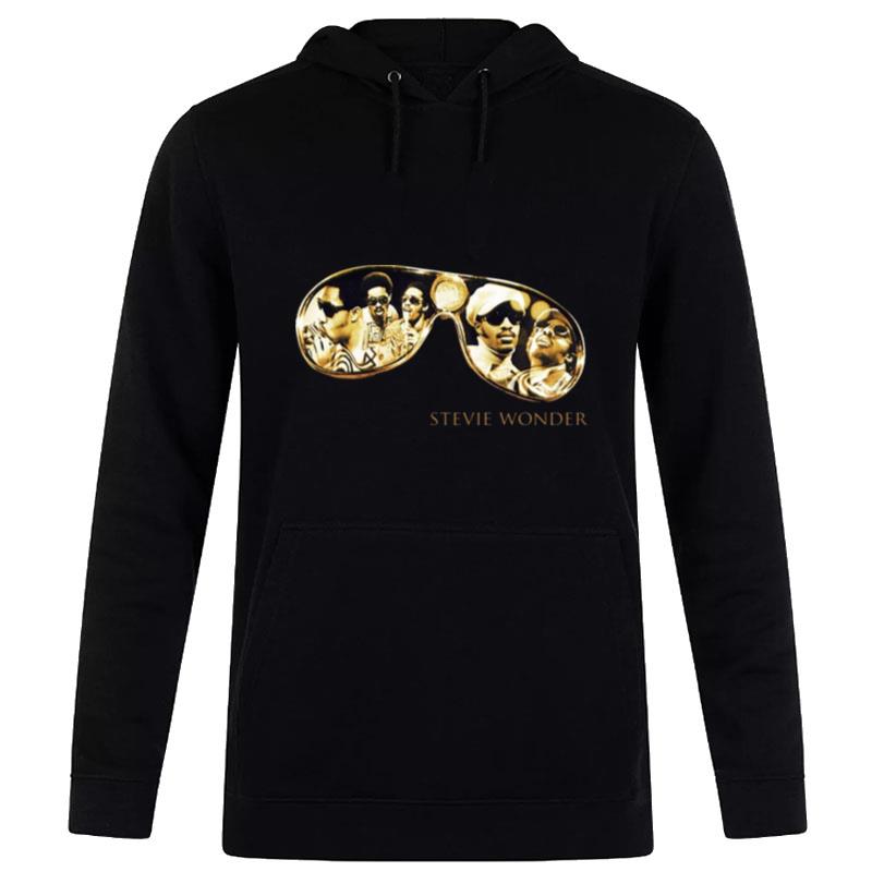 The Glasses Stevie Wonder Graphic Hoodie