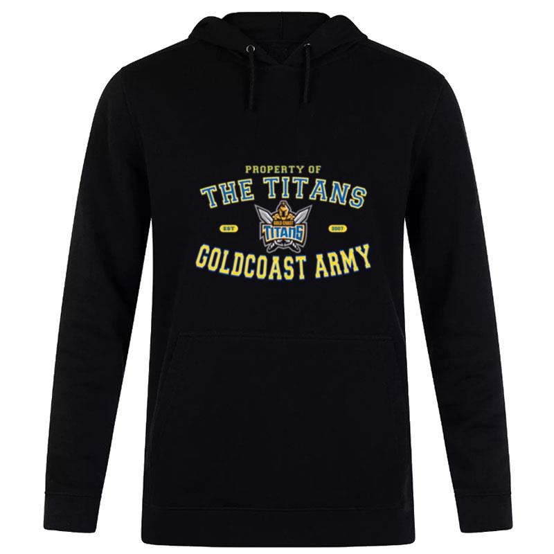 The Gold Coast Titans Army Rugby Nrl Hoodie