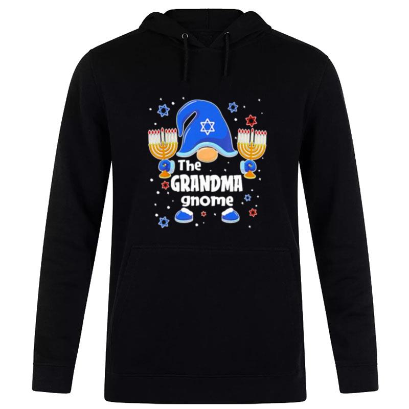 The Grandma Gnome Hanukkah Merry Christmas Hoodie