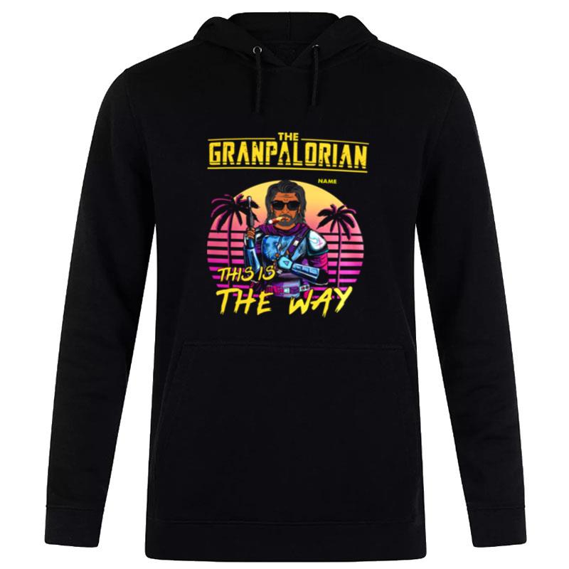 The Grandpalorian This Is The Way Colorful Hoodie