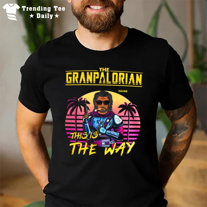 The Grandpalorian This Is The Way Colorful T-Shirt