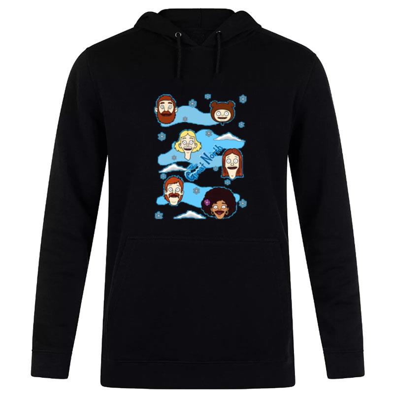 The Great North Characters Cute Hoodie