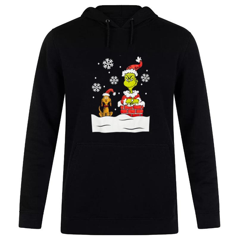 The Grinch And Max Chimneys Christmas 2022 Hoodie