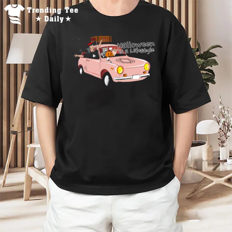 The Happy Witch Is Taking The Minions On A Road Trip Halloween Is A Lifestyle T-Shirt