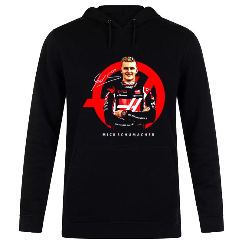 The Hass Team Signature Mick Schumacher F1 Hoodie