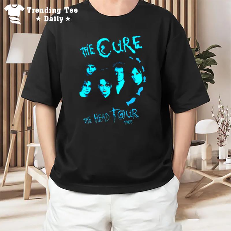 The Head Tour 1985 The Cure Rock Band Vintage T-Shirt