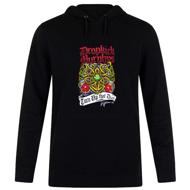 The Heart Love Peace Turn Up That Dial Dropkick Murphys Hoodie