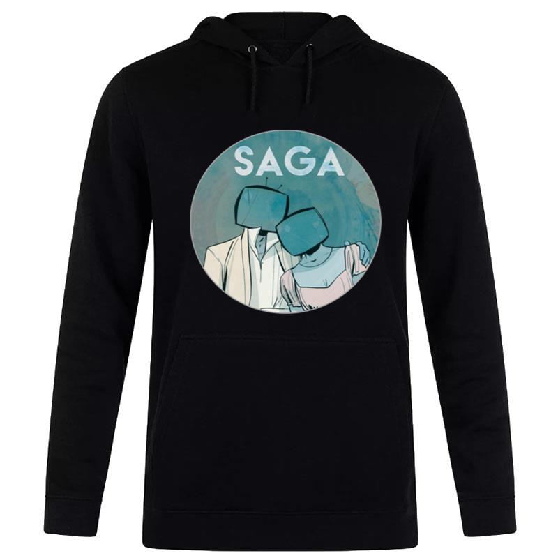 The Iconic Couple Saga Comic Hoodie