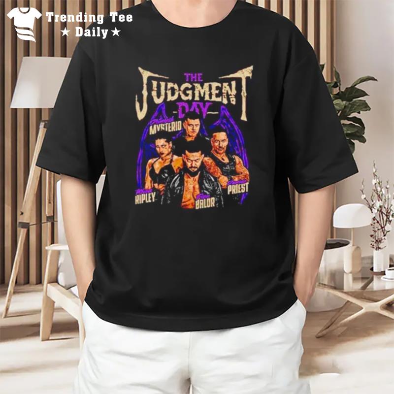 The Judgement Day Mysterio Ripley Balor Priest Wrestling T-Shirt