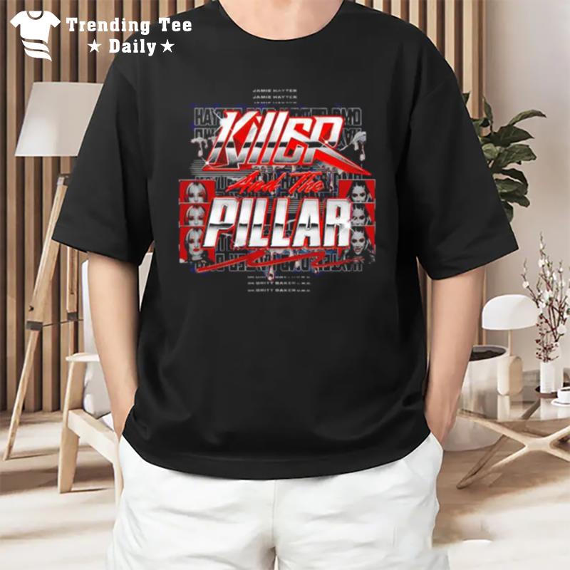 The Killer And The Pillar Jamie Hayter And Britt Baker T-Shirt