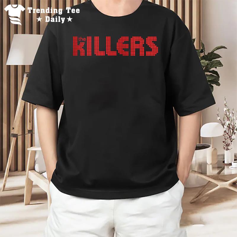 The Killers Band Logo Vintage Rock Music T-Shirt