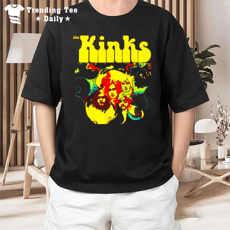 The Kinks Love Rock Band Retro Vintage T-Shirt