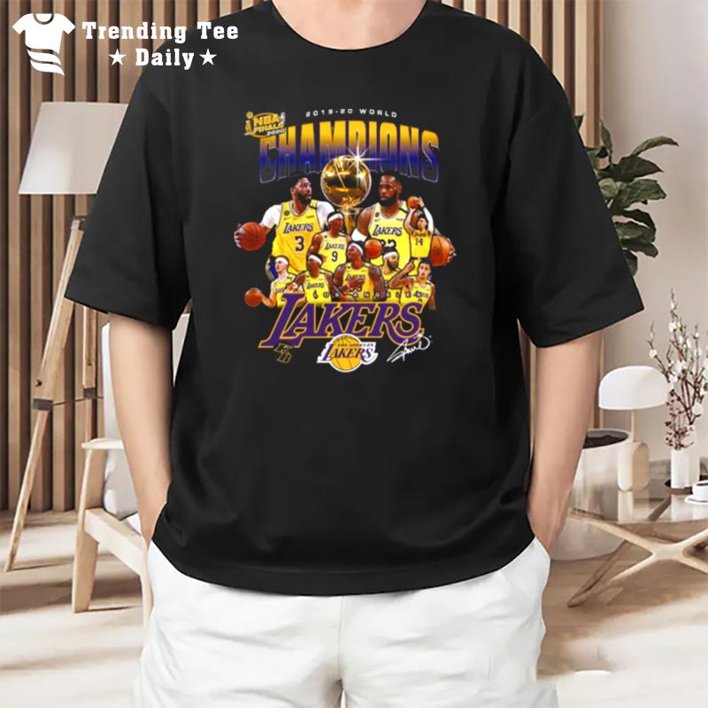 The Lakers Basketball Champions 2019 2020 T-Shirt