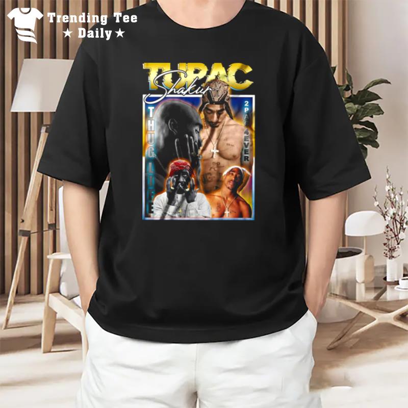 The Legend 2Pac Shakur Vintage 80S 90S Hip Hop T-Shirt