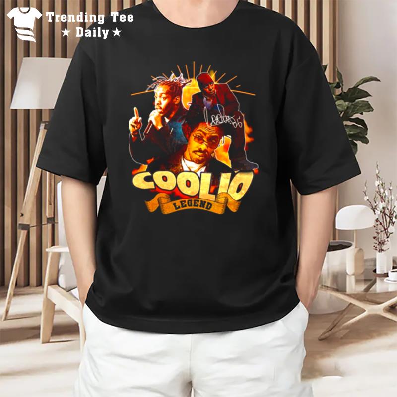 The Legend Never Die Coolio Retro T-Shirt