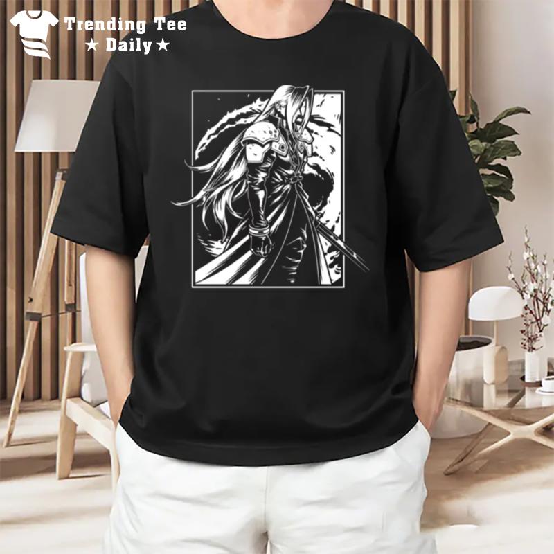 The Man In The Black Final Fantasy Sephiroth T-Shirt