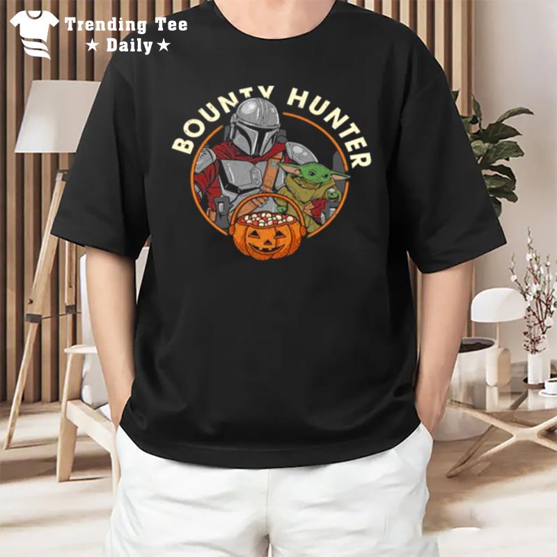 The Mandal Star Wars Candy Bounty Hunter Halloween T-Shirt