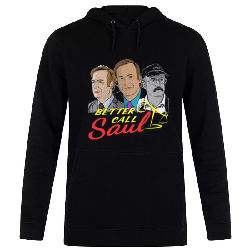 The Many Faces Of Better Call Saul Goodman Hoodie