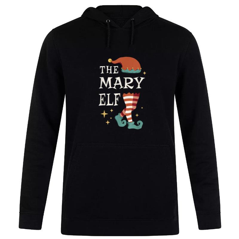 The Mary Elf   Christmas Pajama For Mary Hoodie