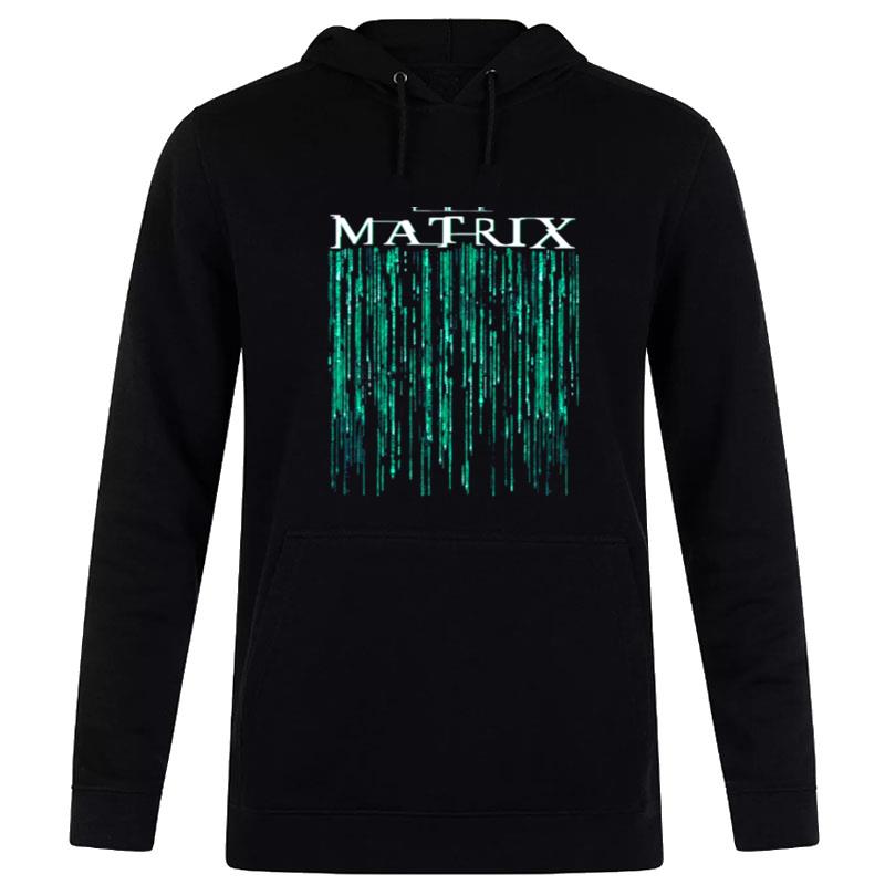 The Matrix Movie Code Logo 4 Resurrections 2021 Hoodie