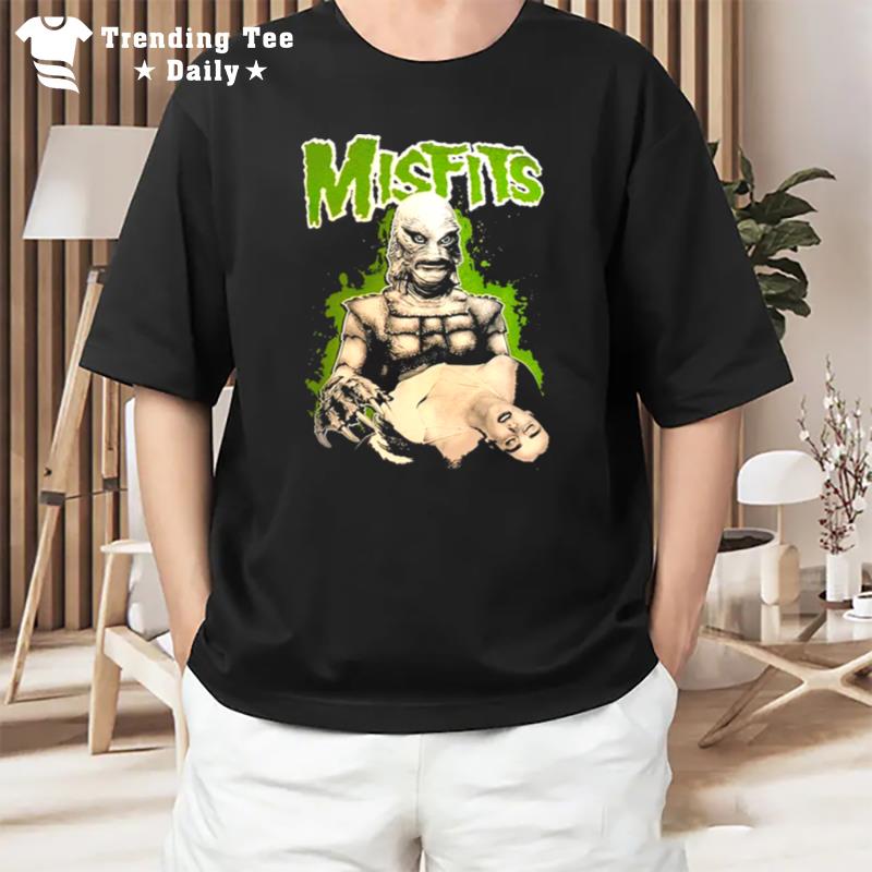 The Misfits Universal Monsters Creature From The Black Lagoon Horror Scary Movie T-Shirt