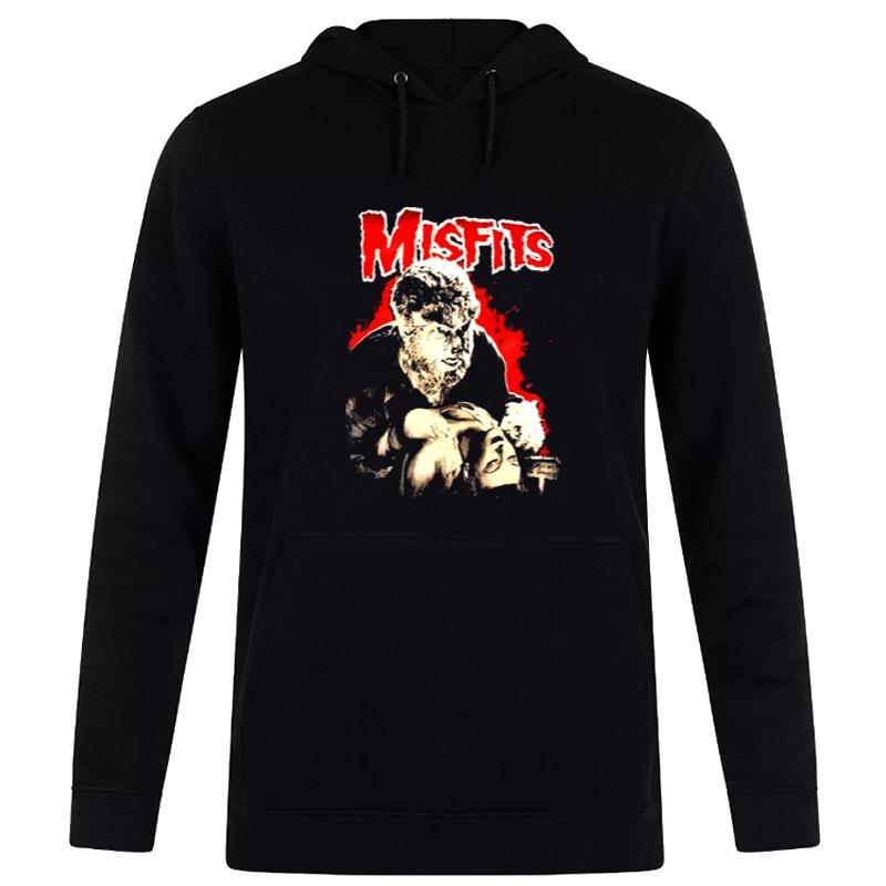 The Misfits Universal Monters Wolfman Scary Movie Hoodie