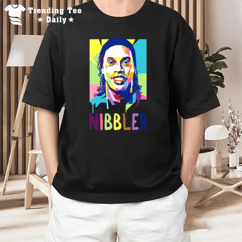 The Nibbler Graphic Ronaldinho Football T-Shirt