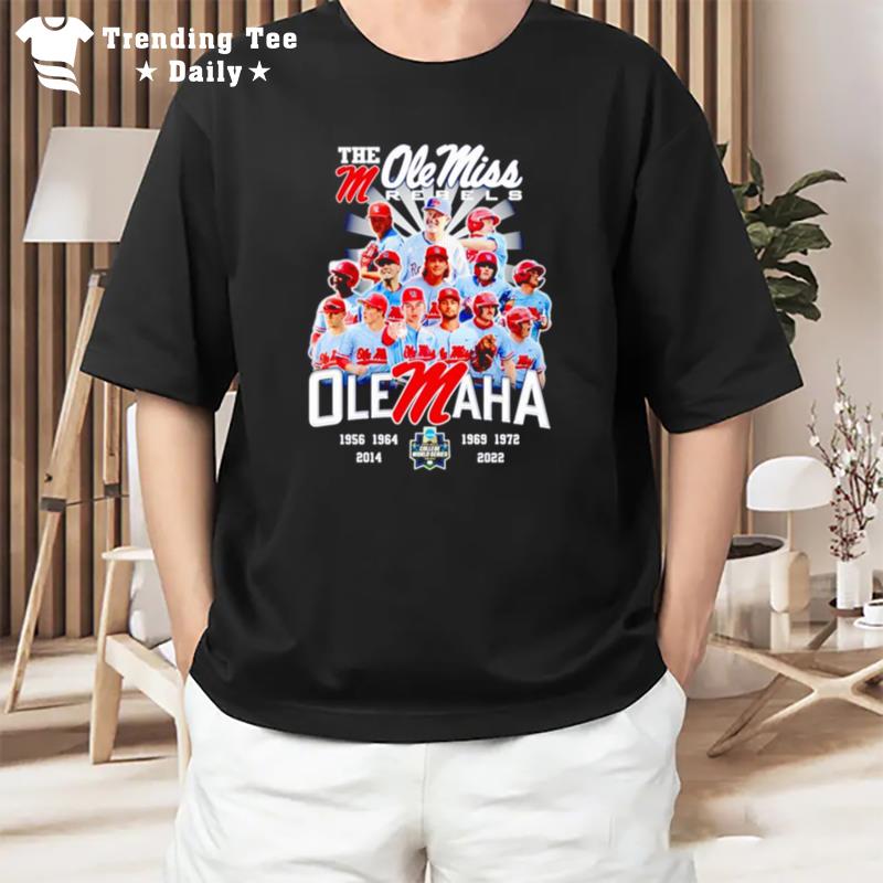 The Ole Miss Rebels Olemaha 1956 2022 T-Shirt