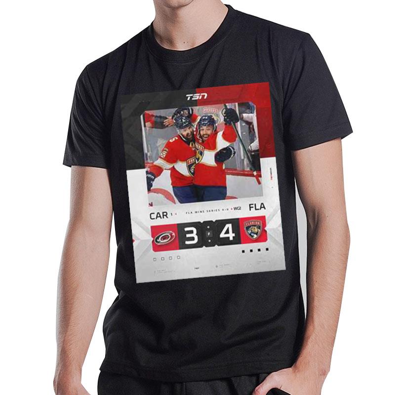 The Panthers Have Swept The Hurricanes To Advance To The Stanley Cup Final 2023 T-Shirt