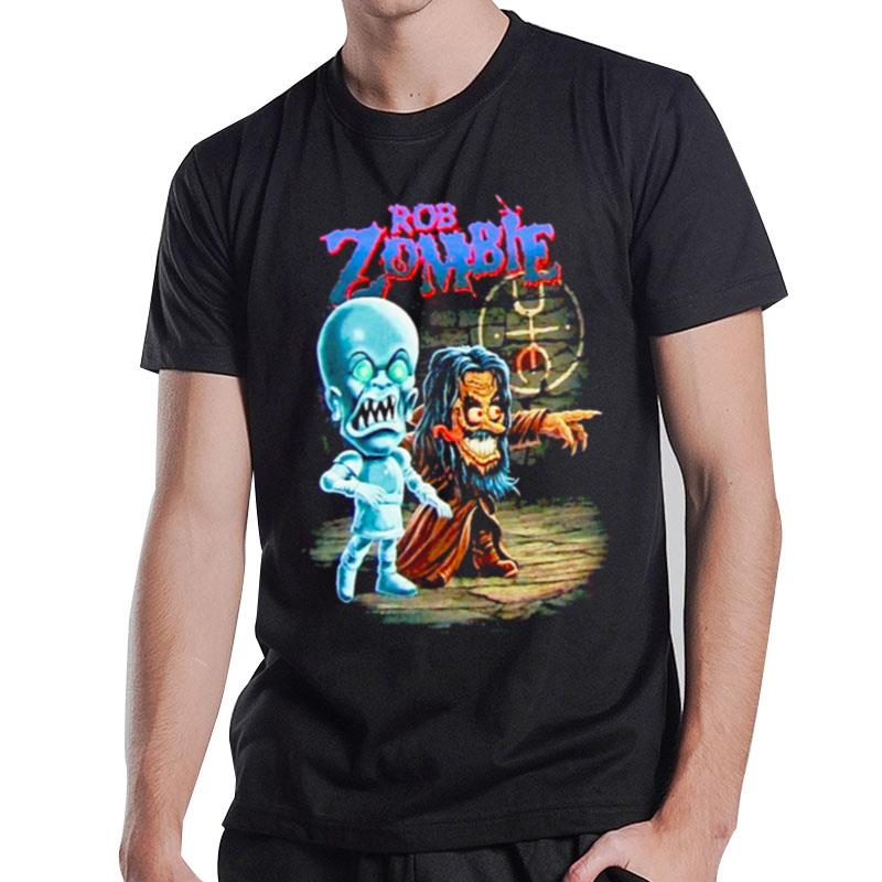 The Parody Of Rob Zombie Retro Art Graphic T-Shirt