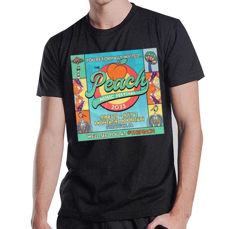 The Peach Music Festival 2023 Announced T-Shirt