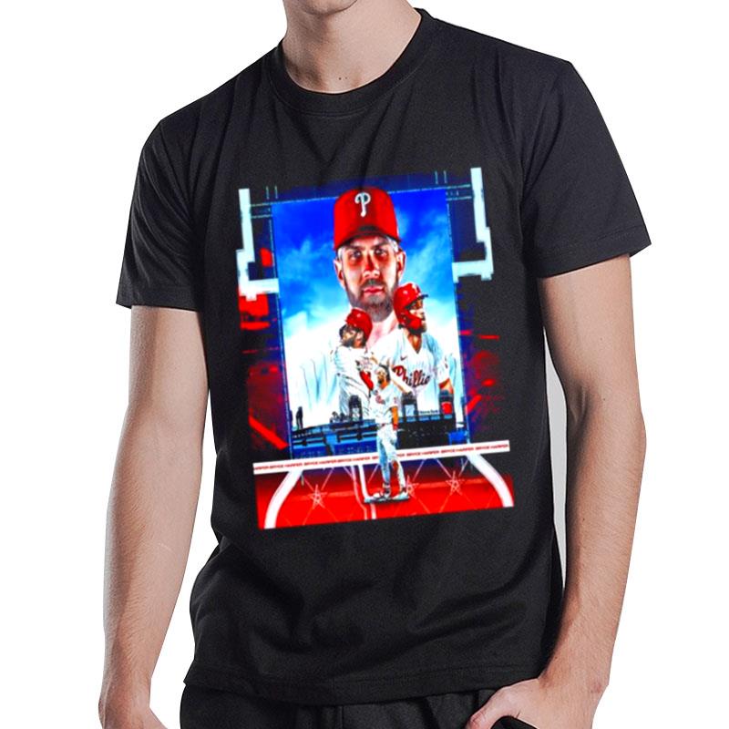 The Philadelphia Phillies Bryce Happer In 2022 Mlb Postseason T-Shirt