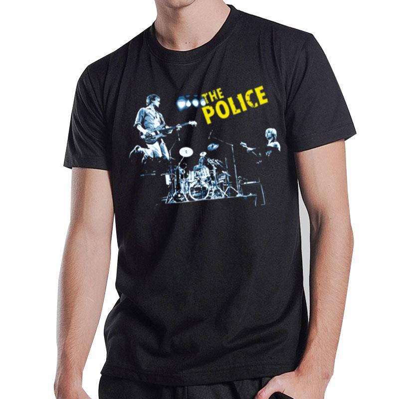 The Police Live In Concert Sting Rock T-Shirt