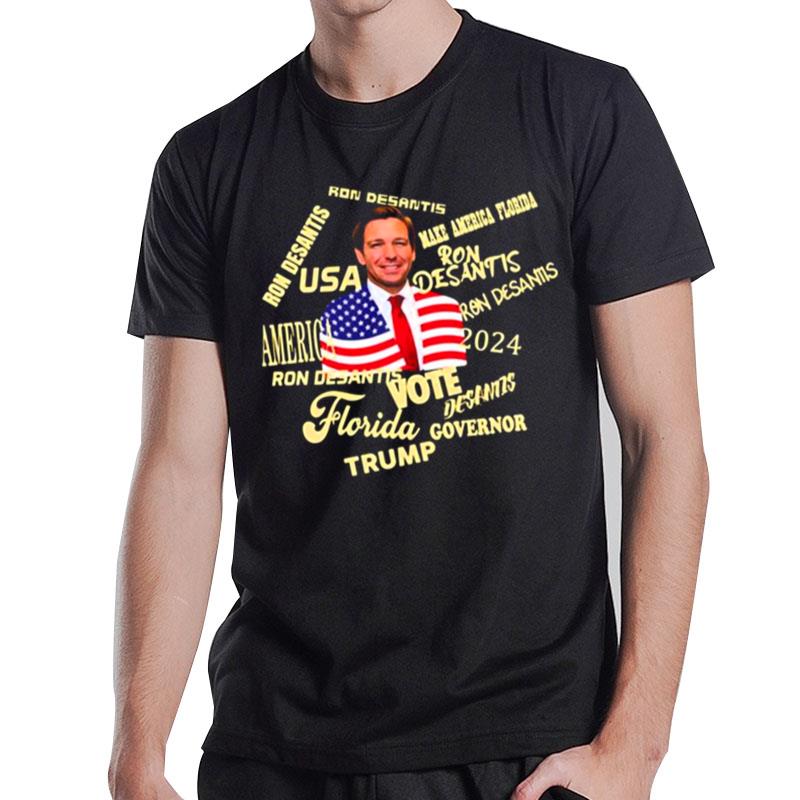 The Politican Art Ron Desantis T-Shirt