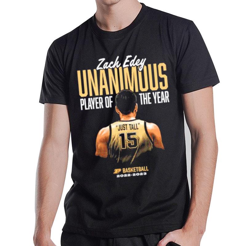 The Purdue Zach Edey Player Of The Year T-Shirt