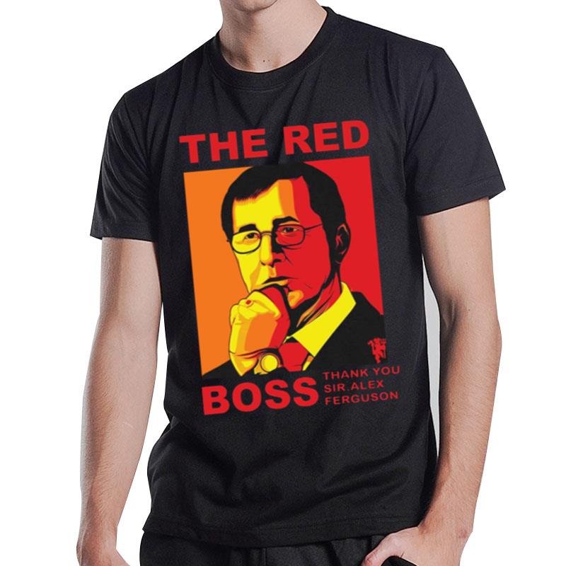 The Red Boss Sir Alex Ferguson T-Shirt