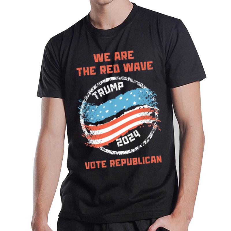 The Red Wave Is Coming 2024 Semi Fascist Trump T-Shirt